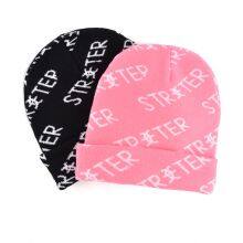 Custom Logo Jacquard Knitted Beanies thumbnail-3
