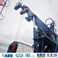 5t-16m Marine Jib Crane Telescopic Knuckle Boom Cranes Hydraulic Marine Deck Crane Telescopic thumbnail-1