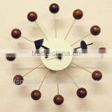 Home Design Bedroom Decorative Wooden Modern Wall Clocks thumbnail-3