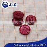 Red Colour of River Shell Buttons ,river Shells Shirt Button