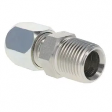 Flareless Bite Type Flareless Bite Type Tube Union Flareless Bite Type Adapter Tube x NPT Male Straight Adapter Female Male Thread, thumbnail-5