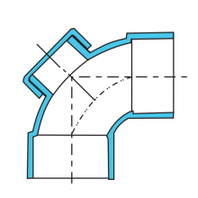 88° Elbow With Inspection Port thumbnail-3