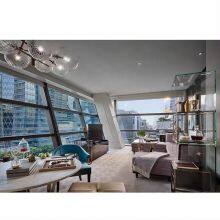 Nordic Apartment Bedroom Wood Bed Hotel Standard Room Wood Low Bed Modern Simple Floor Storage Beds thumbnail-3