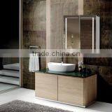 Wall Mounted Aluminum Bathroom Mirror Cabinet thumbnail-2