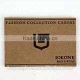 Hot Sale Custom Embossed Genuine Patch Jeans Leather Label thumbnail-4