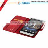 For HTC ONE Max Moible Phone Wallet PU Leather Standing Case Cover thumbnail-1