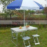 4 Seat Aluminium Outdoor Furnitue Leisure Picnic Table Camping Table Quality Choice thumbnail-3