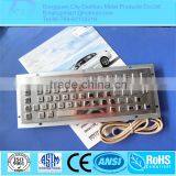 High Quality Specialized Customized Industrial USB/ Kiosk Metal Keyboard thumbnail-2