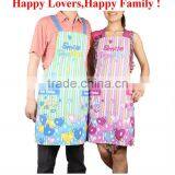 Cotton Fabric Printed Cooking Aprons for Lovers thumbnail-1