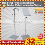 Customized Made Floor Standing Restaurant Metal Menu Stand