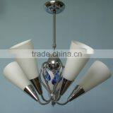 Hot white modern bugle pendant light chandelier light ceiling light from zhongshan