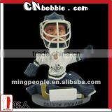 Personalized Resin Sports Hockey-Goalie Bobblehead thumbnail-1