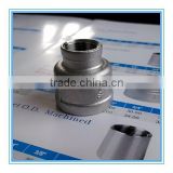 1"x1/2" #150 304 npt stainless steel reducing coupling from Cangzhou