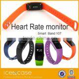 New Bluetooth 4.0 Smartband Sport ID107 Bracelet Smart Band Wristband For IOS 9.0+Version Android Fitness Tracker