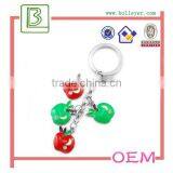 Metal Enamel Apple Keychain for Promotional thumbnail-6