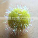 Party Decoration Acessories Iridescent Tinsel Pompoms