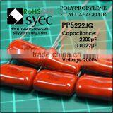 Taiwan 471J 2KV Polypropylene Film Capacitor High Voltage Capacitor thumbnail-5