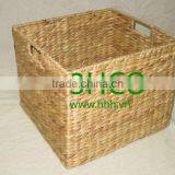 2015 New Product Water Hyacinth Basket for Home Decoration and Furniture