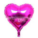 golden foil balloons letter shaped heart inflatable helium letter balloons