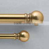 Ball Antique Brass Curtain Pole Cap thumbnail-1