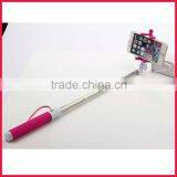 New Gadgets 2015 D09 Monopod Selfie Stick With Mirror,selfie Stick With Wireless Bluetooth Shutter Button