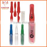 Hot Selling Supplier Portable Disposable Cutlery Utensiles Fork Spoon And Knife Set With Cover