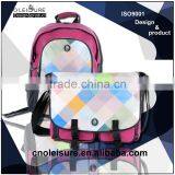 2016 Customised OED/OEM Useful Daypack School Bags High Quality Backpack Leather Backpack Travel Cases Camping Leather Back Pack Supplier's Choice thumbnail-1