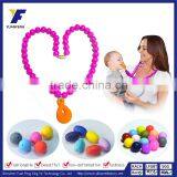 Hot Sell Necklace for Baby Teething,necklace Teethers Babies,silicone Teething Necklace Wholesale thumbnail-6