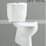 Hot Sale Ceramic Bathroom Two Piece Toilet Bowl With Cheap Price wc Toilet