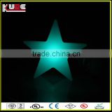 Christmas decoration light table lamp /LED star light with LED colors changing