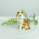 Fashion Design Luxury Zinc Alloy Pet Dog Shape Jewelry Storage Box Wholesale