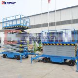 Aerial Heavy Duty Working Platform electric hydraulic mobile scissor lift