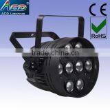8*15w White Color Beam Led Par 64, Beam Led Par Light, Led Stage Light Beam