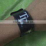 Guangzhou Pvc Snap Band , Reflective Pvc Snap Bracelet