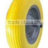 High Quality Wheelbarrow PU Rubber Wheel 3.50-4 thumbnail-4