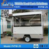 Big Windows Food Vans Manufacturer/mini Mobile Food Vans/snack Food Van for Sale thumbnail-1