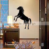 Promotional Home Decorations Black Vinyl Horse Wall Stickers for Kids thumbnail-1