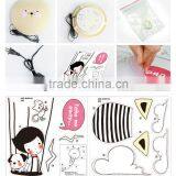 Cheap Wall Paper Light China Wholesale Hot DIY Catoon Kits Wall Lamp thumbnail-3