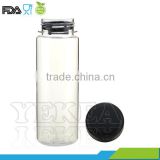 2015 Juice tumbler! 500ml Single Wall PC easy drink sports water bottle made in china