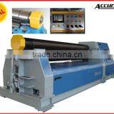 W12-50*5000 CNC Touch Screen Hydraulic Plate Sheet Rolling Bendr Machine With PLC thumbnail-1