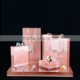customized size acrylic block jewelry display