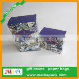 Porcelain Parfums Makeup Cosmetic Travel Case Paper Gift Box Cosmetics Sets Premiums Boxes
