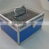 Custom-made watch case with clapboard,acrylic panel watch box manufacturers with foam,aluminum velvet watch box