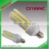 led lamp 4u 16w b22 e27 cob led light energy saving bulb with ce