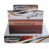 Cardboard Display Eyeglasses Advertising Paper Display Stand Paper Shelf