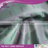 2016 Fashion Design Polyester Viscose Suit Logo Lining Fabric for Garment thumbnail-3