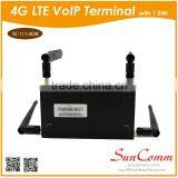SC-111-4GW With 4G 1SIM, 1 Port FXS + 1 Port FXO & WIFI AP 4G VoIP Terminal thumbnail-4