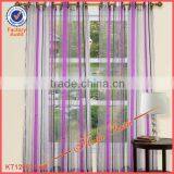 Grommet Top Stripe Sheer Curtains In Stock thumbnail-1