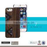 3D Knight Hard Back Ultra Thin Fashion Custom Printing Phone Case Wood for i Phone6 6s, Wooden Bamboo Cover Bumper for iPhone