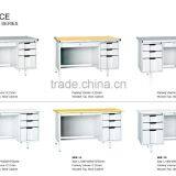 Latest Dedign Durable Simple Style Wooden Surface Metal Computer Desk Assembly Instructions thumbnail-6